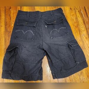 Levi's Black Cargo Shorts Size 34